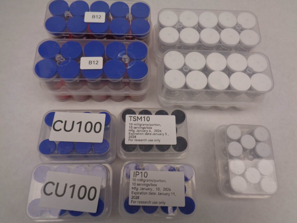 protected peptide shipment during transit
