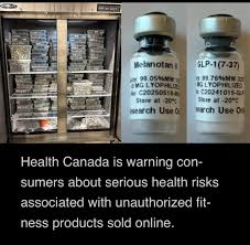 Warning about unauthorized injectable peptide products